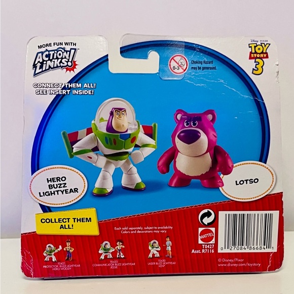 Toy Story 3 Buddy Pack Buzz Lightyear & Lotso - Picture 2 of 3